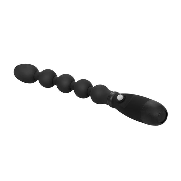 CalExotics Booty Call Booty Bender Vibrating Silicone Flexible Beaded Anal Probe - Black - Extreme Toyz Singapore - https://extremetoyz.com.sg - Sex Toys and Lingerie Online Store - Bondage Gear / Vibrators / Electrosex Toys / Wireless Remote Control Vibes / Sexy Lingerie and Role Play / BDSM / Dungeon Furnitures / Dildos and Strap Ons &nbsp;/ Anal and Prostate Massagers / Anal Douche and Cleaning Aide / Delay Sprays and Gels / Lubricants and more...