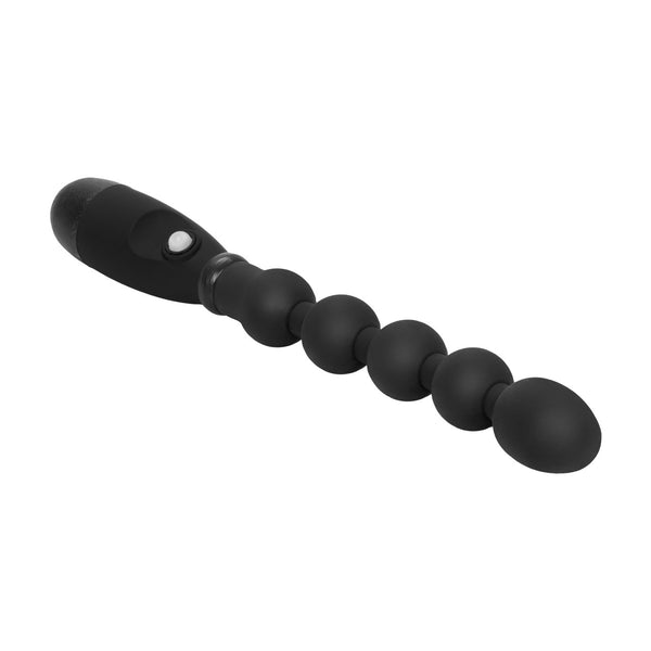 CalExotics Booty Call Booty Bender Vibrating Silicone Flexible Beaded Anal Probe - Black - Extreme Toyz Singapore - https://extremetoyz.com.sg - Sex Toys and Lingerie Online Store - Bondage Gear / Vibrators / Electrosex Toys / Wireless Remote Control Vibes / Sexy Lingerie and Role Play / BDSM / Dungeon Furnitures / Dildos and Strap Ons &nbsp;/ Anal and Prostate Massagers / Anal Douche and Cleaning Aide / Delay Sprays and Gels / Lubricants and more...