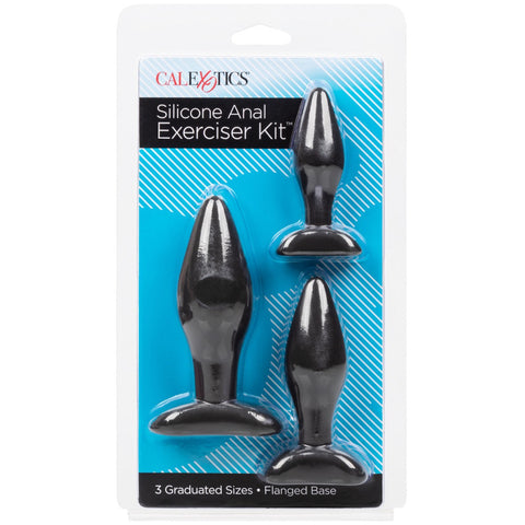 CalExotics  Anal Collection Silicone Anal Exerciser Kit - Extreme Toyz Singapore - https://extremetoyz.com.sg - Sex Toys and Lingerie Online Store - Bondage Gear / Vibrators / Electrosex Toys / Wireless Remote Control Vibes / Sexy Lingerie and Role Play / BDSM / Dungeon Furnitures / Dildos and Strap Ons &nbsp;/ Anal and Prostate Massagers / Anal Douche and Cleaning Aide / Delay Sprays and Gels / Lubricants and more...