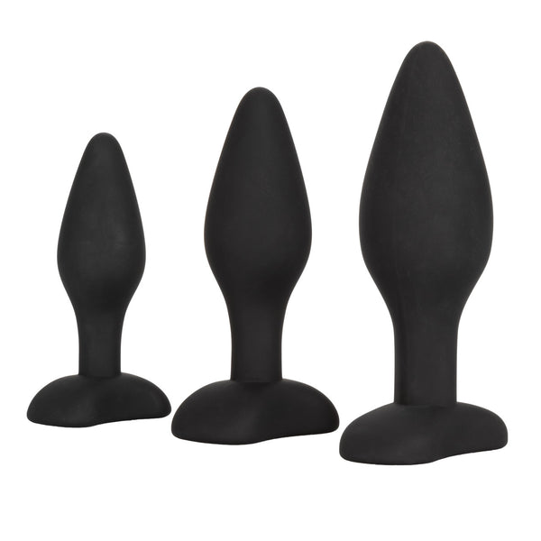 CalExotics  Anal Collection Silicone Anal Exerciser Kit - Extreme Toyz Singapore - https://extremetoyz.com.sg - Sex Toys and Lingerie Online Store - Bondage Gear / Vibrators / Electrosex Toys / Wireless Remote Control Vibes / Sexy Lingerie and Role Play / BDSM / Dungeon Furnitures / Dildos and Strap Ons &nbsp;/ Anal and Prostate Massagers / Anal Douche and Cleaning Aide / Delay Sprays and Gels / Lubricants and more...