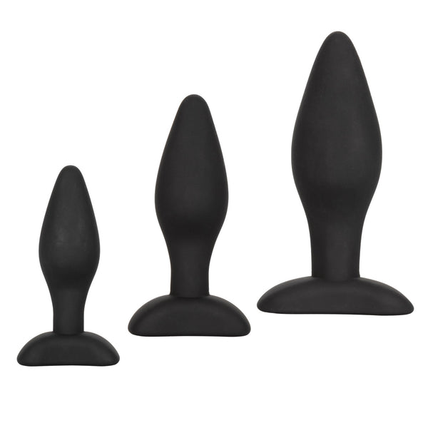 CalExotics  Anal Collection Silicone Anal Exerciser Kit - Extreme Toyz Singapore - https://extremetoyz.com.sg - Sex Toys and Lingerie Online Store - Bondage Gear / Vibrators / Electrosex Toys / Wireless Remote Control Vibes / Sexy Lingerie and Role Play / BDSM / Dungeon Furnitures / Dildos and Strap Ons &nbsp;/ Anal and Prostate Massagers / Anal Douche and Cleaning Aide / Delay Sprays and Gels / Lubricants and more...