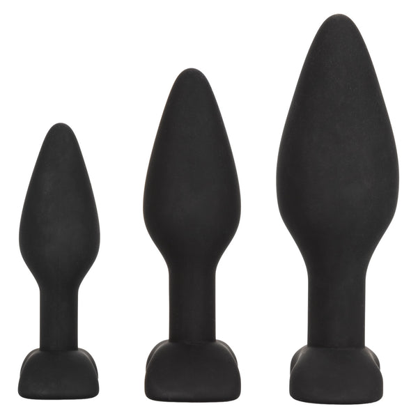 CalExotics  Anal Collection Silicone Anal Exerciser Kit - Extreme Toyz Singapore - https://extremetoyz.com.sg - Sex Toys and Lingerie Online Store - Bondage Gear / Vibrators / Electrosex Toys / Wireless Remote Control Vibes / Sexy Lingerie and Role Play / BDSM / Dungeon Furnitures / Dildos and Strap Ons &nbsp;/ Anal and Prostate Massagers / Anal Douche and Cleaning Aide / Delay Sprays and Gels / Lubricants and more...