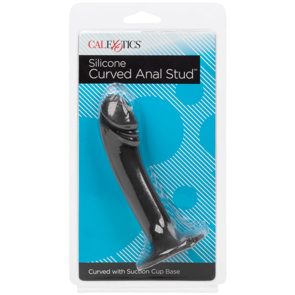 CalExotics Anal Collection Silicone Curved Anal Stud - Extreme Toyz Singapore - https://extremetoyz.com.sg - Sex Toys and Lingerie Online Store - Bondage Gear / Vibrators / Electrosex Toys / Wireless Remote Control Vibes / Sexy Lingerie and Role Play / BDSM / Dungeon Furnitures / Dildos and Strap Ons &nbsp;/ Anal and Prostate Massagers / Anal Douche and Cleaning Aide / Delay Sprays and Gels / Lubricants and more...