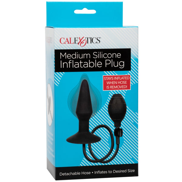 CalExotics Anal Collection Medium Silicone Inflatable Plug - Extreme Toyz Singapore - https://extremetoyz.com.sg - Sex Toys and Lingerie Online Store - Bondage Gear / Vibrators / Electrosex Toys / Wireless Remote Control Vibes / Sexy Lingerie and Role Play / BDSM / Dungeon Furnitures / Dildos and Strap Ons &nbsp;/ Anal and Prostate Massagers / Anal Douche and Cleaning Aide / Delay Sprays and Gels / Lubricants and more...