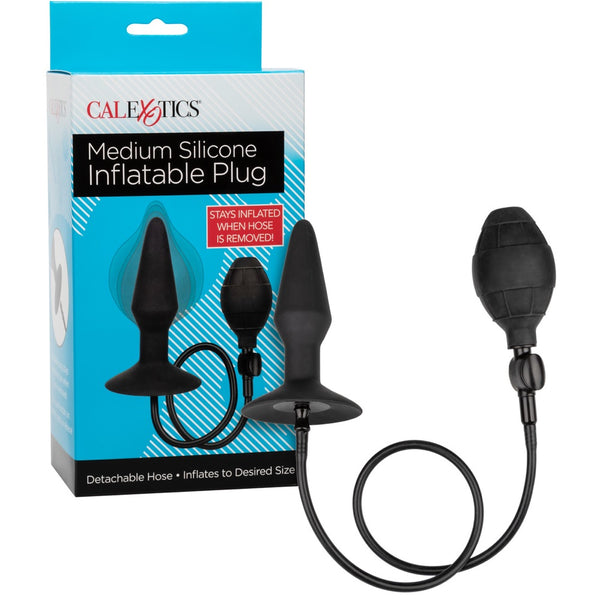 CalExotics Anal Collection Medium Silicone Inflatable Plug - Extreme Toyz Singapore - https://extremetoyz.com.sg - Sex Toys and Lingerie Online Store - Bondage Gear / Vibrators / Electrosex Toys / Wireless Remote Control Vibes / Sexy Lingerie and Role Play / BDSM / Dungeon Furnitures / Dildos and Strap Ons &nbsp;/ Anal and Prostate Massagers / Anal Douche and Cleaning Aide / Delay Sprays and Gels / Lubricants and more...