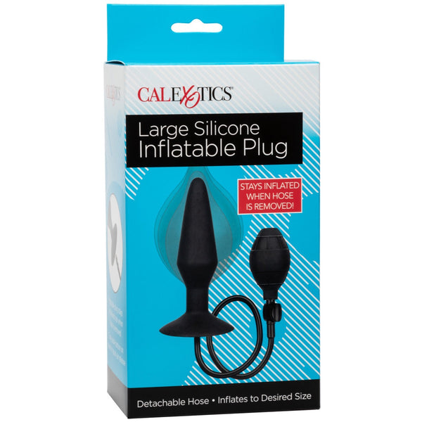 CalExotics Anal Collection Large Silicone Inflatable Plug - Extreme Toyz Singapore - https://extremetoyz.com.sg - Sex Toys and Lingerie Online Store - Bondage Gear / Vibrators / Electrosex Toys / Wireless Remote Control Vibes / Sexy Lingerie and Role Play / BDSM / Dungeon Furnitures / Dildos and Strap Ons &nbsp;/ Anal and Prostate Massagers / Anal Douche and Cleaning Aide / Delay Sprays and Gels / Lubricants and more...