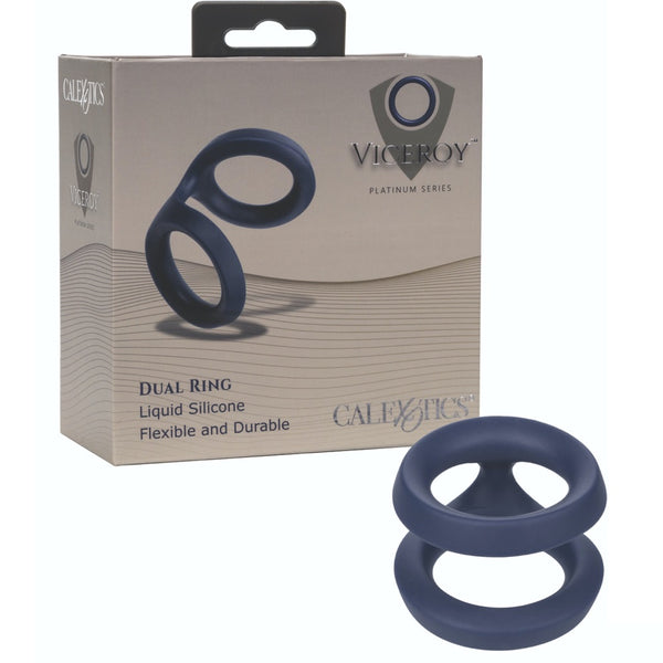 CalExotics Viceroy Dual Ring - Extreme Toyz Singapore - https://extremetoyz.com.sg - Sex Toys and Lingerie Online Store - Bondage Gear / Vibrators / Electrosex Toys / Wireless Remote Control Vibes / Sexy Lingerie and Role Play / BDSM / Dungeon Furnitures / Dildos and Strap Ons &nbsp;/ Anal and Prostate Massagers / Anal Douche and Cleaning Aide / Delay Sprays and Gels / Lubricants and more...