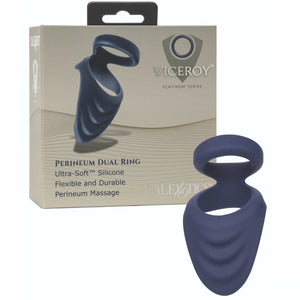 CalExotics Viceroy Perineum Dual Ring - Extreme Toyz Singapore - https://extremetoyz.com.sg - Sex Toys and Lingerie Online Store - Bondage Gear / Vibrators / Electrosex Toys / Wireless Remote Control Vibes / Sexy Lingerie and Role Play / BDSM / Dungeon Furnitures / Dildos and Strap Ons &nbsp;/ Anal and Prostate Massagers / Anal Douche and Cleaning Aide / Delay Sprays and Gels / Lubricants and more...