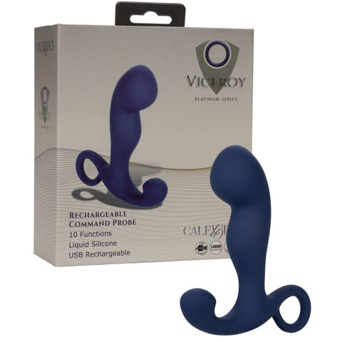 CalExotics Viceroy Rechargeable Command Probe - Extreme Toyz Singapore - https://extremetoyz.com.sg - Sex Toys and Lingerie Online Store - Bondage Gear / Vibrators / Electrosex Toys / Wireless Remote Control Vibes / Sexy Lingerie and Role Play / BDSM / Dungeon Furnitures / Dildos and Strap Ons &nbsp;/ Anal and Prostate Massagers / Anal Douche and Cleaning Aide / Delay Sprays and Gels / Lubricants and more...