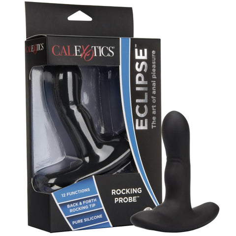 CalExotics Eclipse Rocking Probe Rechargeable Silicone Anal Vibrator - Extreme Toyz Singapore - https://extremetoyz.com.sg - Sex Toys and Lingerie Online Store - Bondage Gear / Vibrators / Electrosex Toys / Wireless Remote Control Vibes / Sexy Lingerie and Role Play / BDSM / Dungeon Furnitures / Dildos and Strap Ons &nbsp;/ Anal and Prostate Massagers / Anal Douche and Cleaning Aide / Delay Sprays and Gels / Lubricants and more...