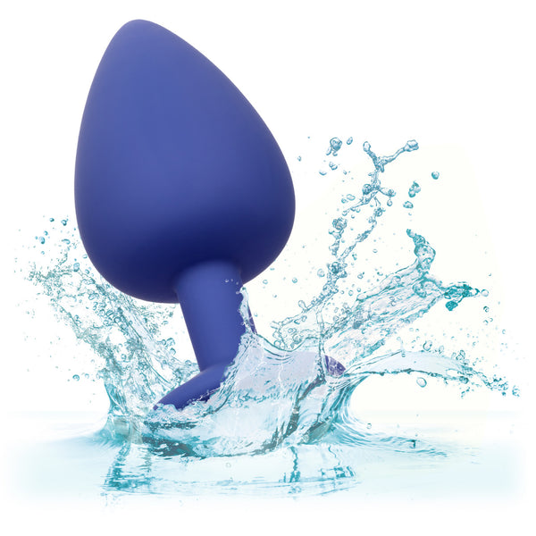 Calexotics Cheeky Gems 3 Piece Anals Plug Set - Blue - Extreme Toyz Singapore - https://extremetoyz.com.sg - Sex Toys and Lingerie Online Store - Bondage Gear / Vibrators / Electrosex Toys / Wireless Remote Control Vibes / Sexy Lingerie and Role Play / BDSM / Dungeon Furnitures / Dildos and Strap Ons &nbsp;/ Anal and Prostate Massagers / Anal Douche and Cleaning Aide / Delay Sprays and Gels / Lubricants and more...