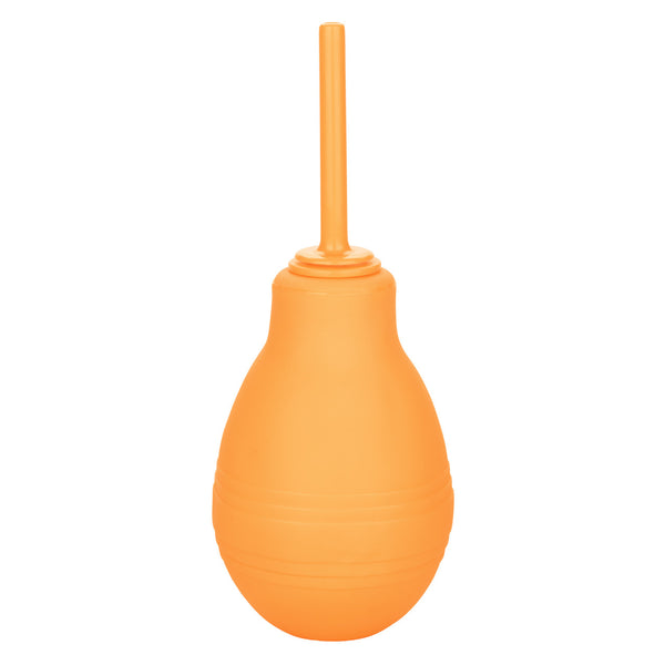 CalExotics Cheeky One-Way Flow Douche - Orange - Extreme Toyz Singapore - https://extremetoyz.com.sg - Sex Toys and Lingerie Online Store - Bondage Gear / Vibrators / Electrosex Toys / Wireless Remote Control Vibes / Sexy Lingerie and Role Play / BDSM / Dungeon Furnitures / Dildos and Strap Ons &nbsp;/ Anal and Prostate Massagers / Anal Douche and Cleaning Aide / Delay Sprays and Gels / Lubricants and more...