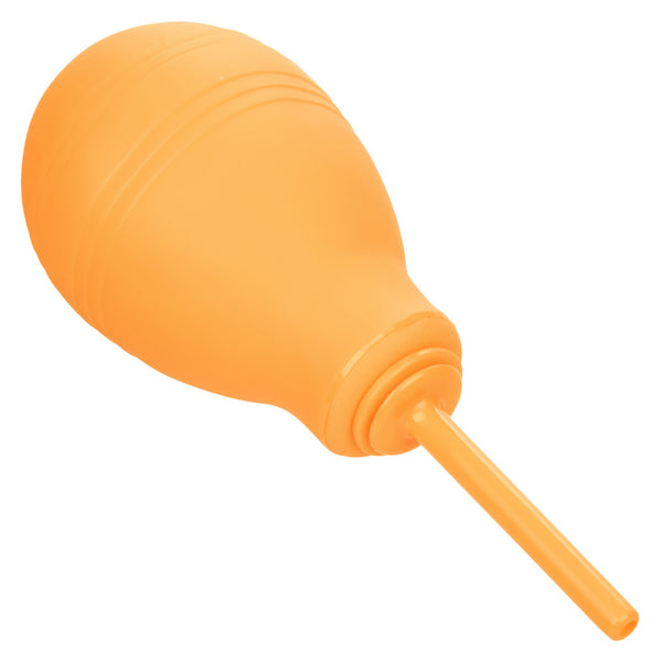 CalExotics Cheeky One-Way Flow Douche - Orange - Extreme Toyz Singapore - https://extremetoyz.com.sg - Sex Toys and Lingerie Online Store - Bondage Gear / Vibrators / Electrosex Toys / Wireless Remote Control Vibes / Sexy Lingerie and Role Play / BDSM / Dungeon Furnitures / Dildos and Strap Ons &nbsp;/ Anal and Prostate Massagers / Anal Douche and Cleaning Aide / Delay Sprays and Gels / Lubricants and more...