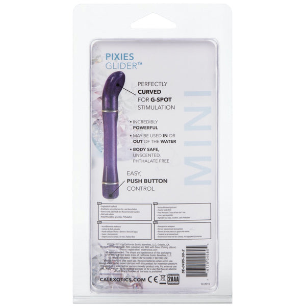 Hard Vibes Mini Pixies Glider Vibrator - Purple