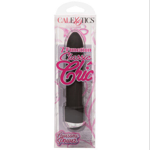 Classic Chic 7-Function Mini Vibrator - Black