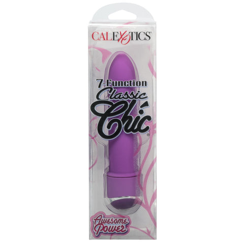 Classic Chic 7-Function Mini Vibrator - Purple