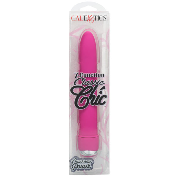 Classic Chic 7-Function Standard Vibrator - Pink