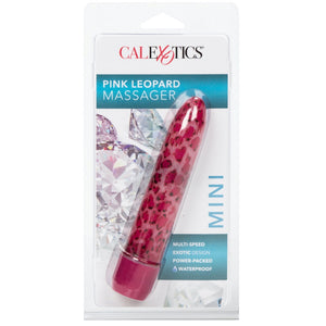 Hard Vibes Mini Leopard Massager Mini Vibrator - Pink