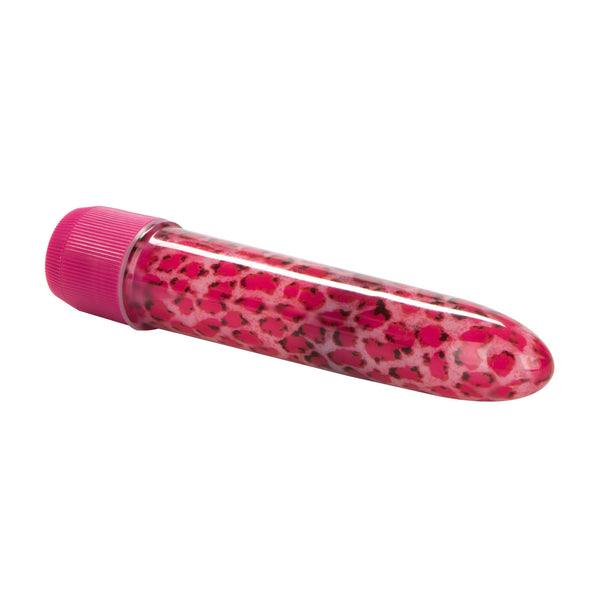 Hard Vibes Mini Leopard Massager Mini Vibrator - Pink