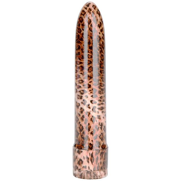 Hard Vibes Mini Leopard Massager Mini Vibrator - Brown