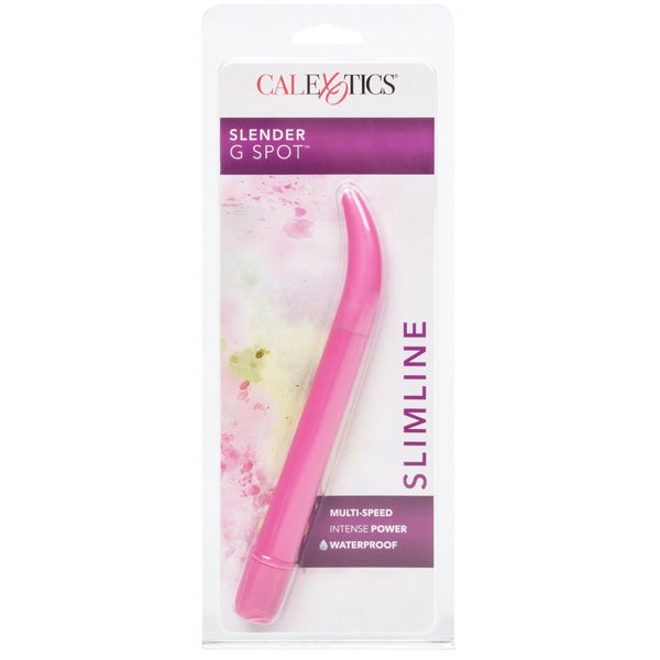 Hard Vibes Slimline Slender G-Spot Vibrator - Pink