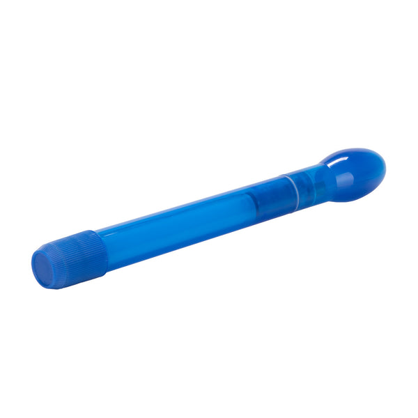 Hard Vibes Slimline Slender Tulip Wand Vibrator - Blue