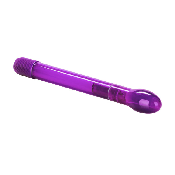 Hard Vibes Slimline Slender Tulip Wand Vibrator - Purple