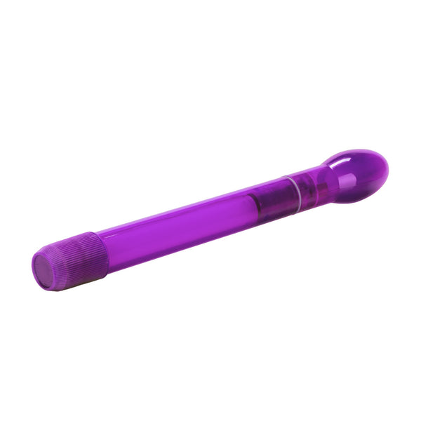 Hard Vibes Slimline Slender Tulip Wand Vibrator - Purple