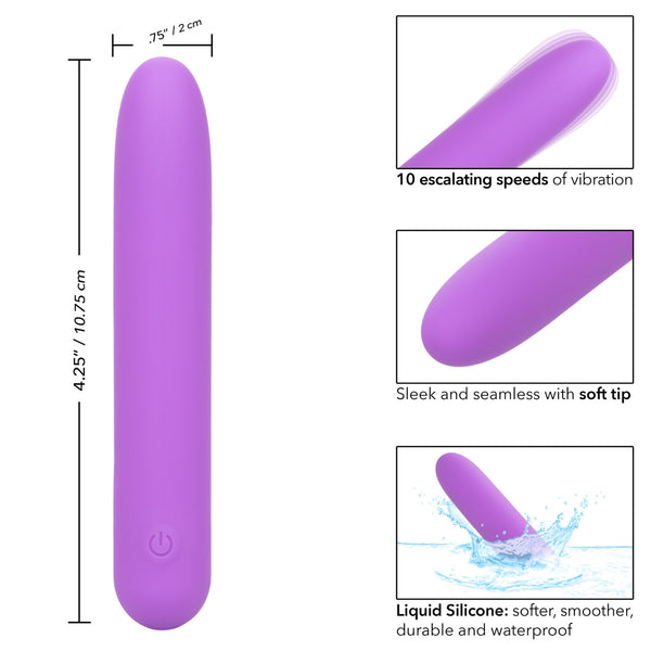 CalExotics Bliss Liquid Silicone Mini Rechargeable Vibe - Extreme Toyz Singapore - https://extremetoyz.com.sg - Sex Toys and Lingerie Online Store - Bondage Gear / Vibrators / Electrosex Toys / Wireless Remote Control Vibes / Sexy Lingerie and Role Play / BDSM / Dungeon Furnitures / Dildos and Strap Ons &nbsp;/ Anal and Prostate Massagers / Anal Douche and Cleaning Aide / Delay Sprays and Gels / Lubricants and more...