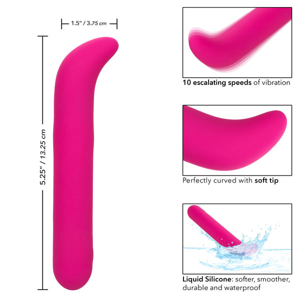 CalExotics Bliss Liquid Silicone G Rechargeable Vibe - Extreme Toyz Singapore - https://extremetoyz.com.sg - Sex Toys and Lingerie Online Store - Bondage Gear / Vibrators / Electrosex Toys / Wireless Remote Control Vibes / Sexy Lingerie and Role Play / BDSM / Dungeon Furnitures / Dildos and Strap Ons &nbsp;/ Anal and Prostate Massagers / Anal Douche and Cleaning Aide / Delay Sprays and Gels / Lubricants and more...