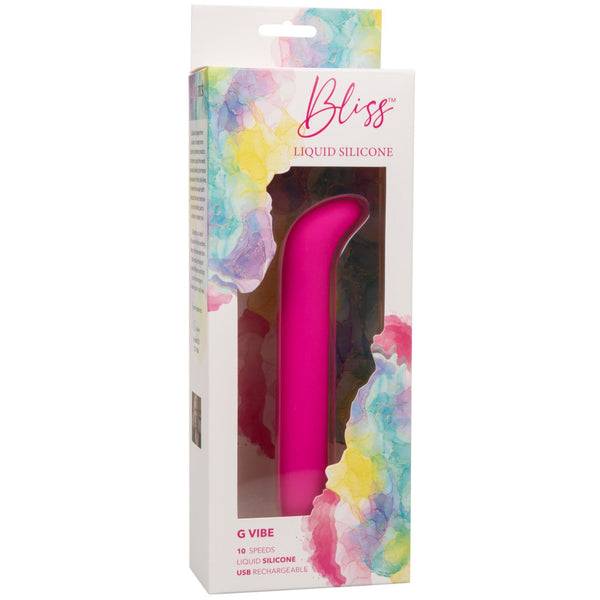 CalExotics Bliss Liquid Silicone G Rechargeable Vibe - Extreme Toyz Singapore - https://extremetoyz.com.sg - Sex Toys and Lingerie Online Store - Bondage Gear / Vibrators / Electrosex Toys / Wireless Remote Control Vibes / Sexy Lingerie and Role Play / BDSM / Dungeon Furnitures / Dildos and Strap Ons &nbsp;/ Anal and Prostate Massagers / Anal Douche and Cleaning Aide / Delay Sprays and Gels / Lubricants and more...