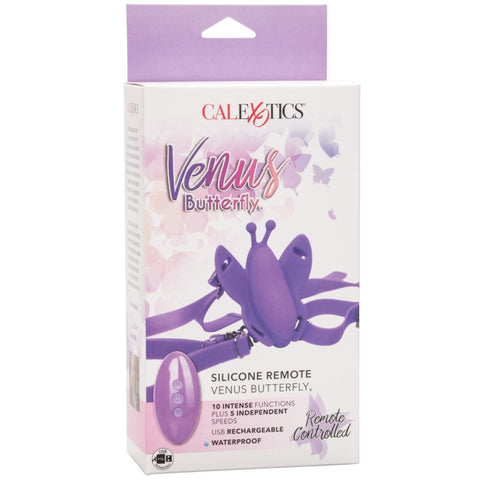 CalExotics Venus Butterfly Rechargeable Silicone Remote Venus Butterfly Vibe - Extreme Toyz Singapore - https://extremetoyz.com.sg - Sex Toys and Lingerie Online Store - Bondage Gear / Vibrators / Electrosex Toys / Wireless Remote Control Vibes / Sexy Lingerie and Role Play / BDSM / Dungeon Furnitures / Dildos and Strap Ons &nbsp;/ Anal and Prostate Massagers / Anal Douche and Cleaning Aide / Delay Sprays and Gels / Lubricants and more...