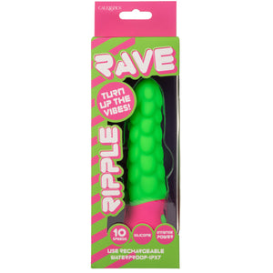 Rave Ripple Rechargeable Silicone Vibrator