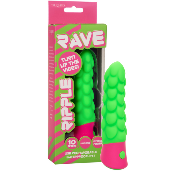 Rave Ripple Rechargeable Silicone Vibrator