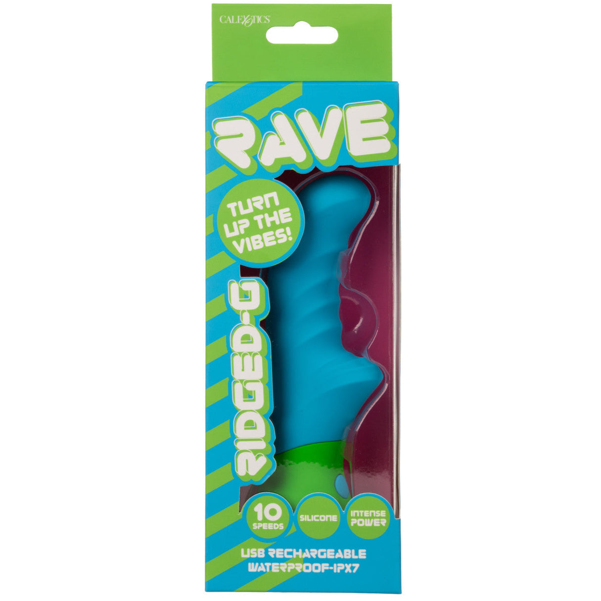 Rave Ridged-G Rechargeable Silicone G-Spot Vibrator