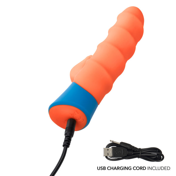 Rave Tickler Rechargeable Silicone Vibrator