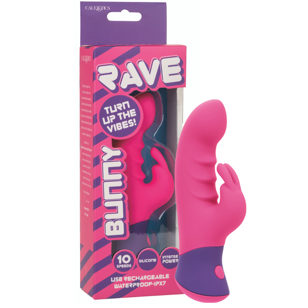 Rave Bunny Rechargeable Silicone Rabbit Vibrator