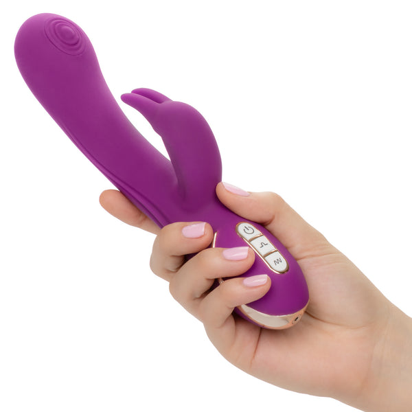 CalExotics Jack Rabbit Signature Rechargeable Silicone Thumping Rabbit Vibrating - Extreme Toyz Singapore - https://extremetoyz.com.sg - Sex Toys and Lingerie Online Store - Bondage Gear / Vibrators / Electrosex Toys / Wireless Remote Control Vibes / Sexy Lingerie and Role Play / BDSM / Dungeon Furnitures / Dildos and Strap Ons &nbsp;/ Anal and Prostate Massagers / Anal Douche and Cleaning Aide / Delay Sprays and Gels / Lubricants and more...