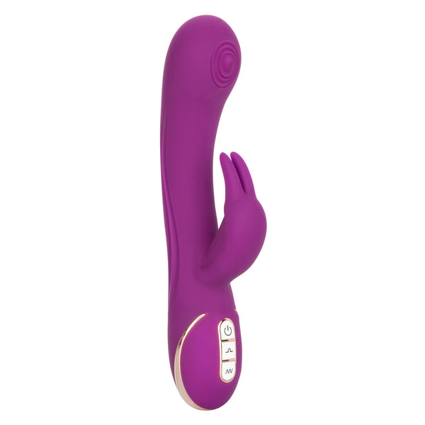 CalExotics Jack Rabbit Signature Rechargeable Silicone Thumping Rabbit Vibrating - Extreme Toyz Singapore - https://extremetoyz.com.sg - Sex Toys and Lingerie Online Store - Bondage Gear / Vibrators / Electrosex Toys / Wireless Remote Control Vibes / Sexy Lingerie and Role Play / BDSM / Dungeon Furnitures / Dildos and Strap Ons &nbsp;/ Anal and Prostate Massagers / Anal Douche and Cleaning Aide / Delay Sprays and Gels / Lubricants and more...