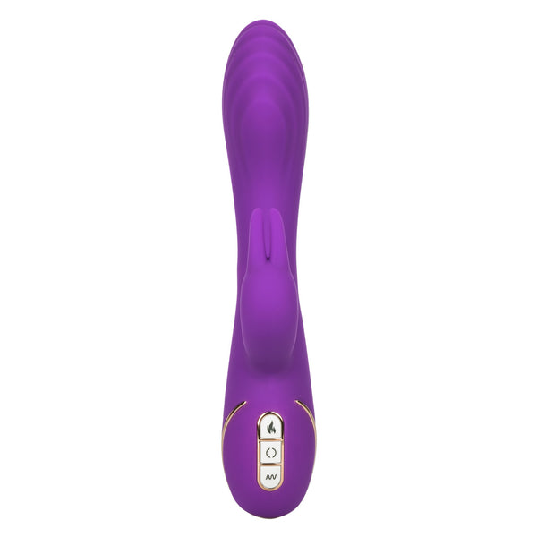 CalExotics Jack Rabbit Signature Heated Silicone Rotating "G" Rabbit Vibrator - Extreme Toyz Singapore - https://extremetoyz.com.sg - Sex Toys and Lingerie Online Store - Bondage Gear / Vibrators / Electrosex Toys / Wireless Remote Control Vibes / Sexy Lingerie and Role Play / BDSM / Dungeon Furnitures / Dildos and Strap Ons &nbsp;/ Anal and Prostate Massagers / Anal Douche and Cleaning Aide / Delay Sprays and Gels / Lubricants and more...