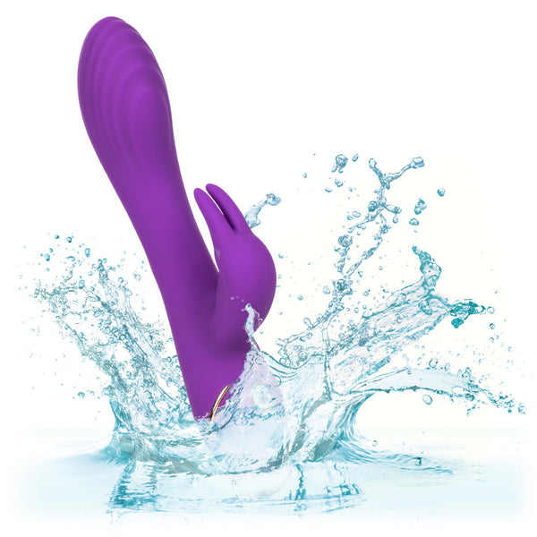 CalExotics Jack Rabbit Signature Heated Silicone Rotating "G" Rabbit Vibrator - Extreme Toyz Singapore - https://extremetoyz.com.sg - Sex Toys and Lingerie Online Store - Bondage Gear / Vibrators / Electrosex Toys / Wireless Remote Control Vibes / Sexy Lingerie and Role Play / BDSM / Dungeon Furnitures / Dildos and Strap Ons &nbsp;/ Anal and Prostate Massagers / Anal Douche and Cleaning Aide / Delay Sprays and Gels / Lubricants and more...