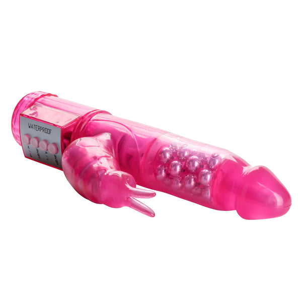 CalExotics Jack Rabbit My First Jack Rabbit Vibrator - Pink - Extreme Toyz Singapore - https://extremetoyz.com.sg - Sex Toys and Lingerie Online Store - Bondage Gear / Vibrators / Electrosex Toys / Wireless Remote Control Vibes / Sexy Lingerie and Role Play / BDSM / Dungeon Furnitures / Dildos and Strap Ons &nbsp;/ Anal and Prostate Massagers / Anal Douche and Cleaning Aide / Delay Sprays and Gels / Lubricants and more...