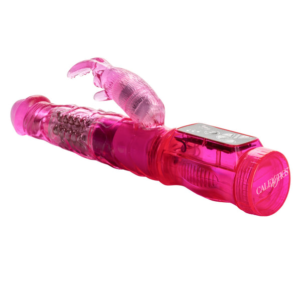 CalExotics Jack Rabbit Petite Jack Rabbit Vibrator - Pink - Extreme Toyz Singapore - https://extremetoyz.com.sg - Sex Toys and Lingerie Online Store - Bondage Gear / Vibrators / Electrosex Toys / Wireless Remote Control Vibes / Sexy Lingerie and Role Play / BDSM / Dungeon Furnitures / Dildos and Strap Ons &nbsp;/ Anal and Prostate Massagers / Anal Douche and Cleaning Aide / Delay Sprays and Gels / Lubricants and more...