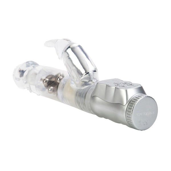 CalExotics Jack Rabbit Waterproof Jack Rabbit Vibrator - 3 Rows - Silver - Extreme Toyz Singapore - https://extremetoyz.com.sg - Sex Toys and Lingerie Online Store - Bondage Gear / Vibrators / Electrosex Toys / Wireless Remote Control Vibes / Sexy Lingerie and Role Play / BDSM / Dungeon Furnitures / Dildos and Strap Ons &nbsp;/ Anal and Prostate Massagers / Anal Douche and Cleaning Aide / Delay Sprays and Gels / Lubricants and more...