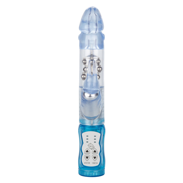 CalExotics Jack Rabbit Waterproof Jack Rabbit Vibrator - 3 Rows - Blue - Extreme Toyz Singapore - https://extremetoyz.com.sg - Sex Toys and Lingerie Online Store - Bondage Gear / Vibrators / Electrosex Toys / Wireless Remote Control Vibes / Sexy Lingerie and Role Play / BDSM / Dungeon Furnitures / Dildos and Strap Ons &nbsp;/ Anal and Prostate Massagers / Anal Douche and Cleaning Aide / Delay Sprays and Gels / Lubricants and more...