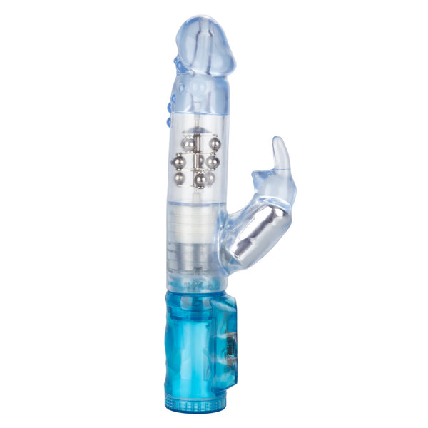 CalExotics Jack Rabbit Waterproof Jack Rabbit Vibrator - 3 Rows - Blue - Extreme Toyz Singapore - https://extremetoyz.com.sg - Sex Toys and Lingerie Online Store - Bondage Gear / Vibrators / Electrosex Toys / Wireless Remote Control Vibes / Sexy Lingerie and Role Play / BDSM / Dungeon Furnitures / Dildos and Strap Ons &nbsp;/ Anal and Prostate Massagers / Anal Douche and Cleaning Aide / Delay Sprays and Gels / Lubricants and more...