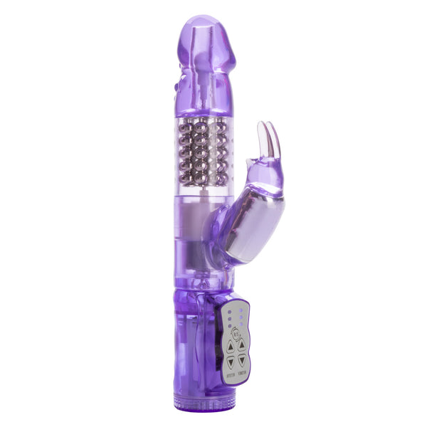 CalExotics Jack Rabbit Waterproof Jack Rabbit Vibrator - 5 Rows - Purple - Extreme Toyz Singapore - https://extremetoyz.com.sg - Sex Toys and Lingerie Online Store - Bondage Gear / Vibrators / Electrosex Toys / Wireless Remote Control Vibes / Sexy Lingerie and Role Play / BDSM / Dungeon Furnitures / Dildos and Strap Ons &nbsp;/ Anal and Prostate Massagers / Anal Douche and Cleaning Aide / Delay Sprays and Gels / Lubricants and more...