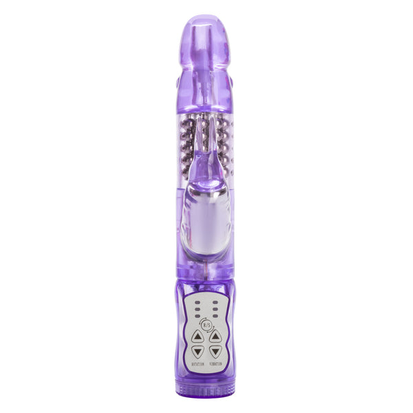 CalExotics Jack Rabbit Waterproof Jack Rabbit Vibrator - 5 Rows - Purple - Extreme Toyz Singapore - https://extremetoyz.com.sg - Sex Toys and Lingerie Online Store - Bondage Gear / Vibrators / Electrosex Toys / Wireless Remote Control Vibes / Sexy Lingerie and Role Play / BDSM / Dungeon Furnitures / Dildos and Strap Ons &nbsp;/ Anal and Prostate Massagers / Anal Douche and Cleaning Aide / Delay Sprays and Gels / Lubricants and more...