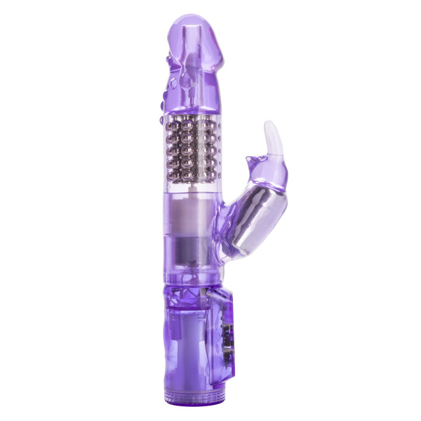 CalExotics Jack Rabbit Waterproof Jack Rabbit Vibrator - 5 Rows - Purple - Extreme Toyz Singapore - https://extremetoyz.com.sg - Sex Toys and Lingerie Online Store - Bondage Gear / Vibrators / Electrosex Toys / Wireless Remote Control Vibes / Sexy Lingerie and Role Play / BDSM / Dungeon Furnitures / Dildos and Strap Ons &nbsp;/ Anal and Prostate Massagers / Anal Douche and Cleaning Aide / Delay Sprays and Gels / Lubricants and more...