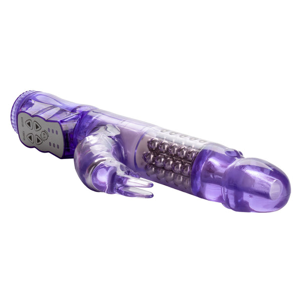 CalExotics Jack Rabbit Waterproof Jack Rabbit Vibrator - 5 Rows - Purple - Extreme Toyz Singapore - https://extremetoyz.com.sg - Sex Toys and Lingerie Online Store - Bondage Gear / Vibrators / Electrosex Toys / Wireless Remote Control Vibes / Sexy Lingerie and Role Play / BDSM / Dungeon Furnitures / Dildos and Strap Ons &nbsp;/ Anal and Prostate Massagers / Anal Douche and Cleaning Aide / Delay Sprays and Gels / Lubricants and more...